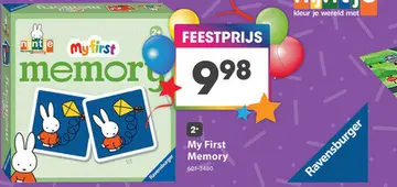 Aanbieding: Spel Memory Nijntje
