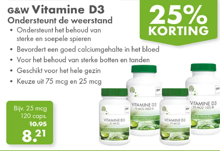 Aanbieding: Vitamine D3