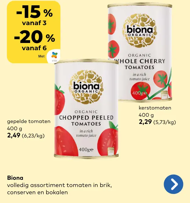 Promotie: Biona 