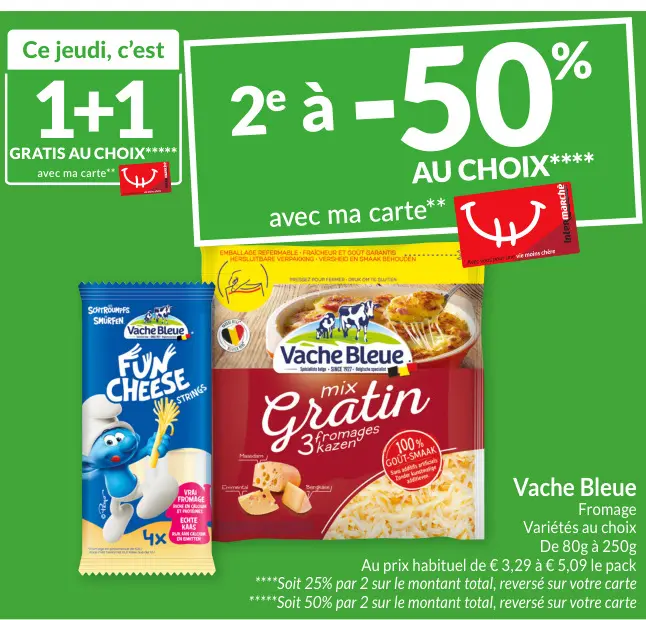 Offre: Vache Bleue Fromage