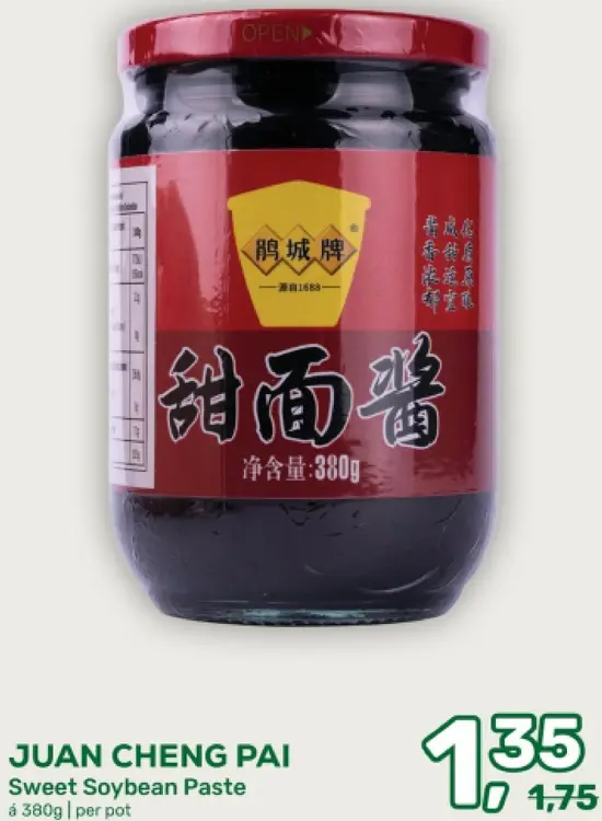Aanbieding: Juan Cheng Pai Sweet Soybean Paste