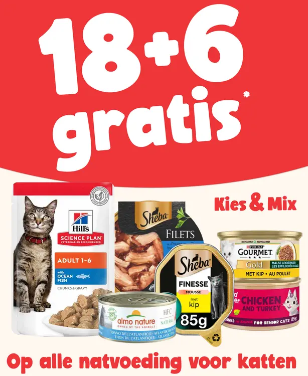 Aanbieding: Natvoeding voor katten
