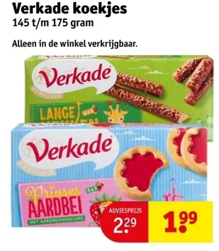 Aanbieding: Verkade koekjes