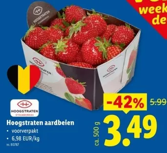 Promotie: Hoogstraten aardbeien
