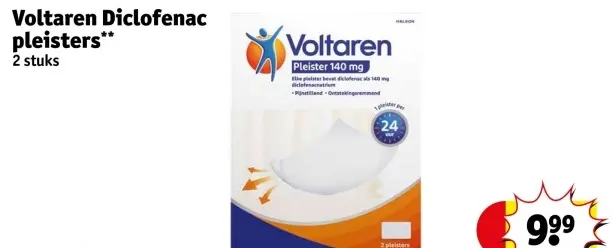 Aanbieding: Voltaren Diclofenac pleisters