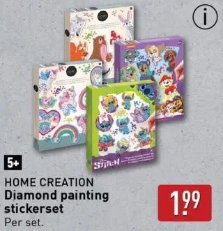 Aanbieding: Diamond painting stickerset