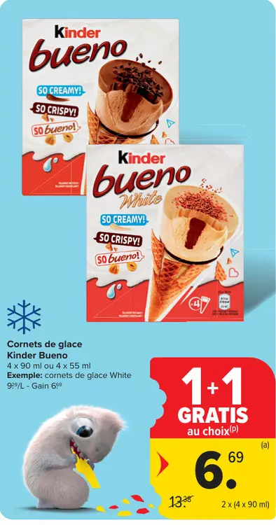 Offre: Cornets de glace