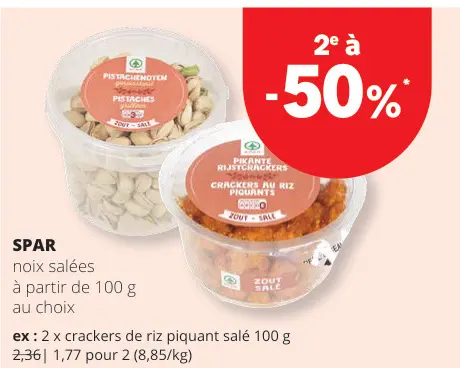 Offre: Noix salées