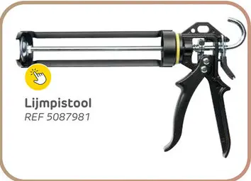 Promotie: Soudal kitpistool skelet zeer zware uitvoering - dripless