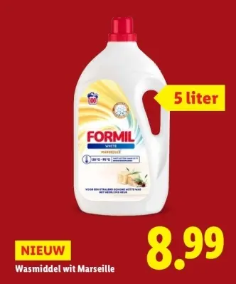Aanbieding: Wasmiddel wit Marseille