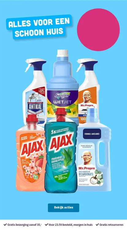 Promotie: Alles voor een schoon huis