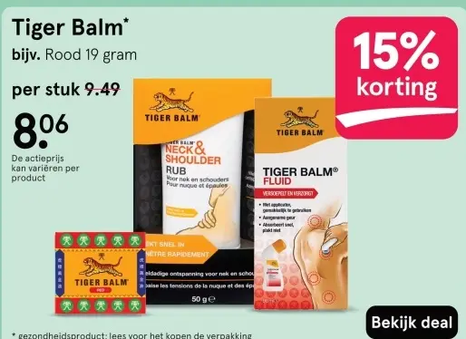 Aanbieding: Tiger Balm