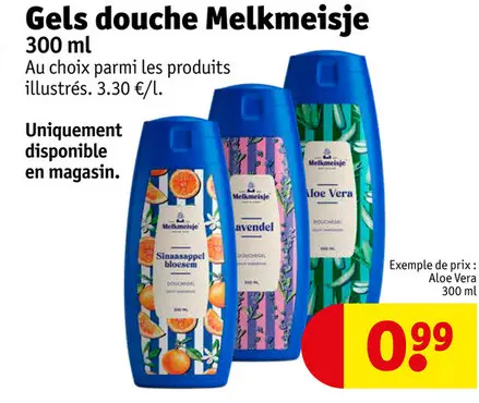 Offre: Gels douche