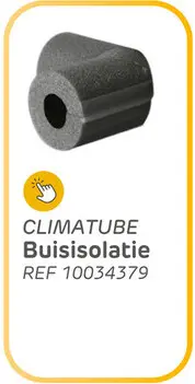 Aanbieding: Climatube Zip buisisolatie Ø22x15mm bocht