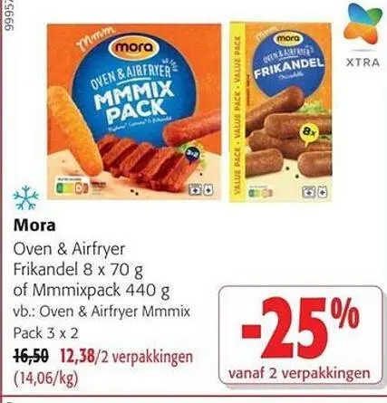 Promotie: Oven & Airfryer Frikandel or Mmmixpack