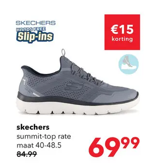 Aanbieding: Skechers Slip-ins: Summits Top Rate sneakers blauw