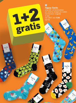 Aanbieding: Happy Socks Dames- of herensokken