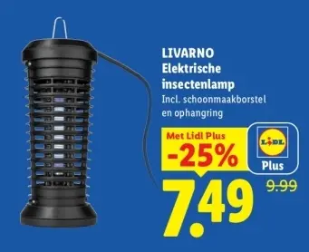 Aanbieding: Elektrische insectenlamp