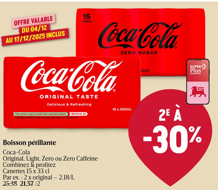 Offre: Coca-Cola
