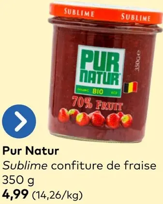 Offre: Sublime confiture de fraise
