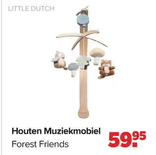 Aanbieding: Houten Muziekmobiel