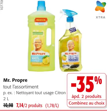Offre: Mr. Propre