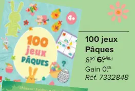Offre: 100 jeux Pâques