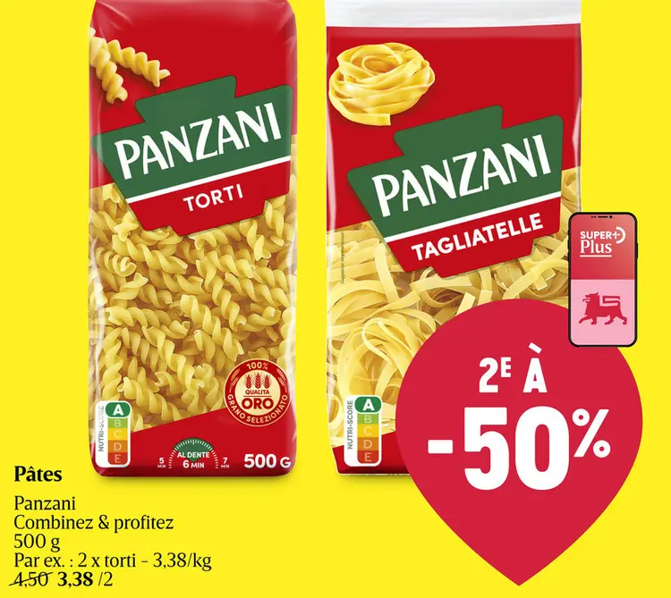 Offre: Pâtes