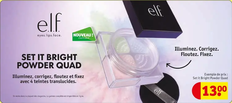 Offre: e.l.f.
