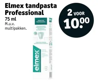 Promotie: Tandpasta Professional