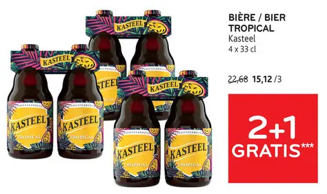 Offre: Bière / bier tropical