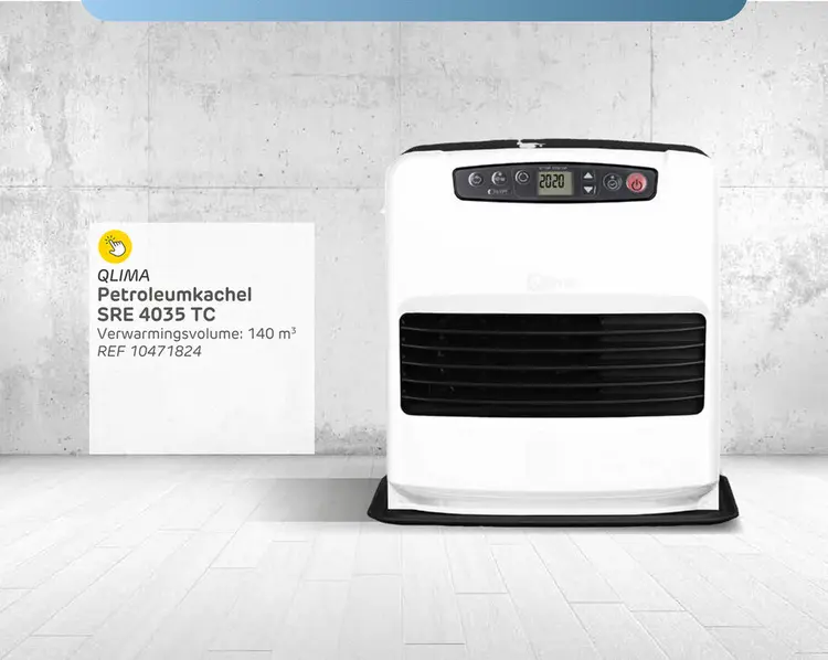 Aanbieding: Petroleumkachel qlima ssre 4035 tc