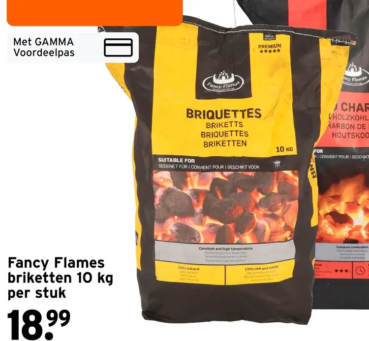 Aanbieding: Fancy Flames briketten (2de halve prijs)