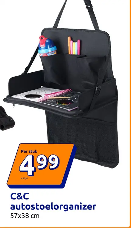 Promotie: autostoelorganizer