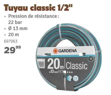 Offre: Tuyau classic 1/2"