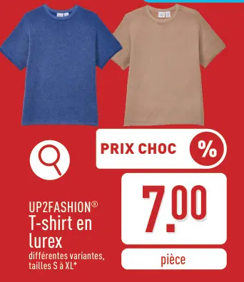 Offre: T-shirt en lurex