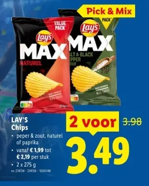 Promotie: Chips