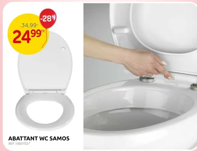Offre: Abattant wc samos