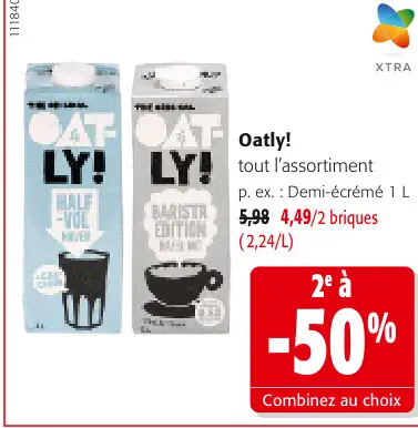 Offre: Oatly!