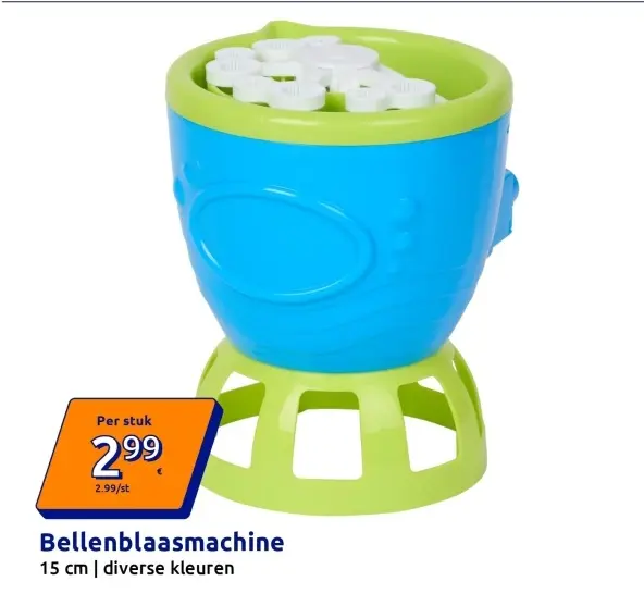 Promotie: Bellenblaasmachine