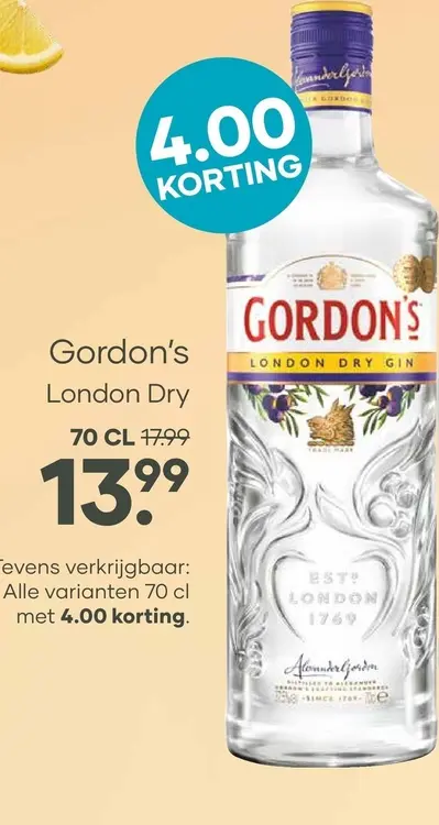 Aanbieding: London Dry