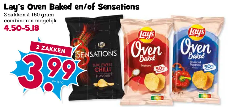 Aanbieding: Oven Baked en/of Sensations