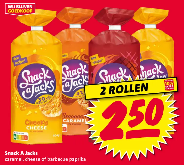 Aanbieding: Snack A Jacks