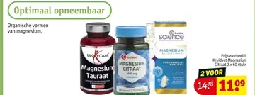 Aanbieding: Optimaal opneembaar supplement