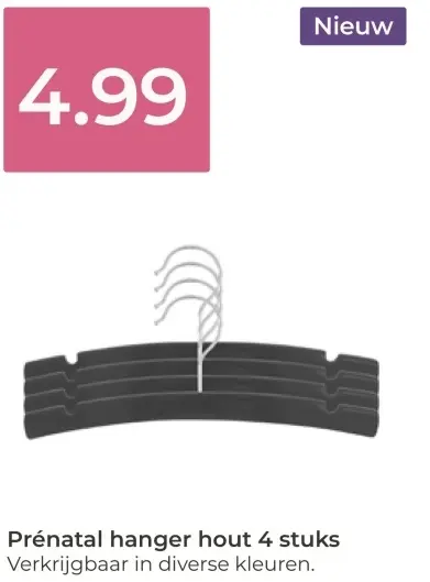 Aanbieding: Hanger hout