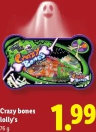 Aanbieding: Crazy bones lolly's