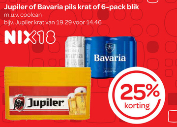 Aanbieding: Jupiler krat 