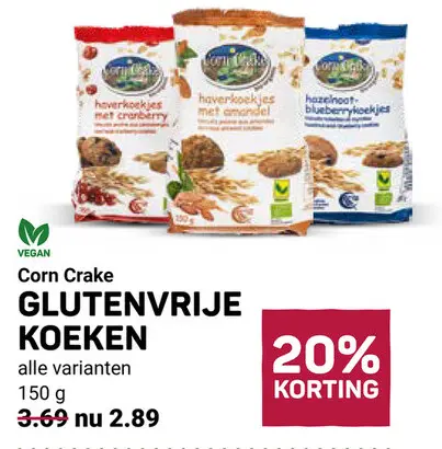 Aanbieding: Glutenvrije koeken