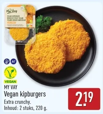 Aanbieding: Vegan kipburgers
