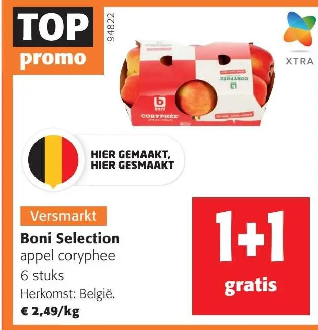 Aanbieding: appel coryphee